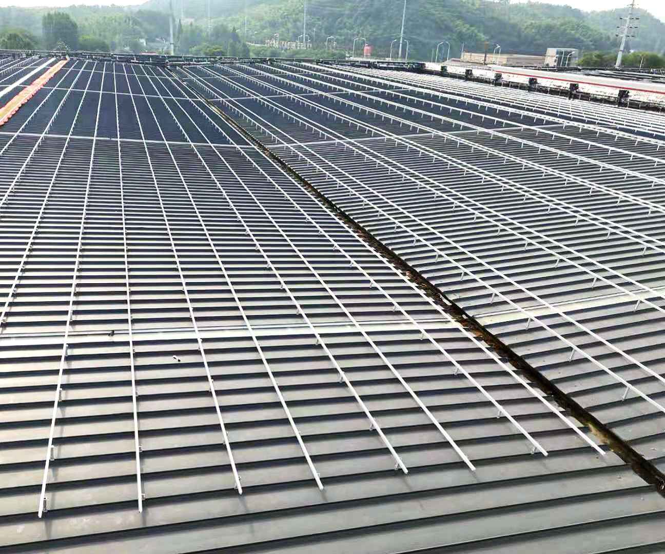 Struktur surya Atap Timah 7.9MW